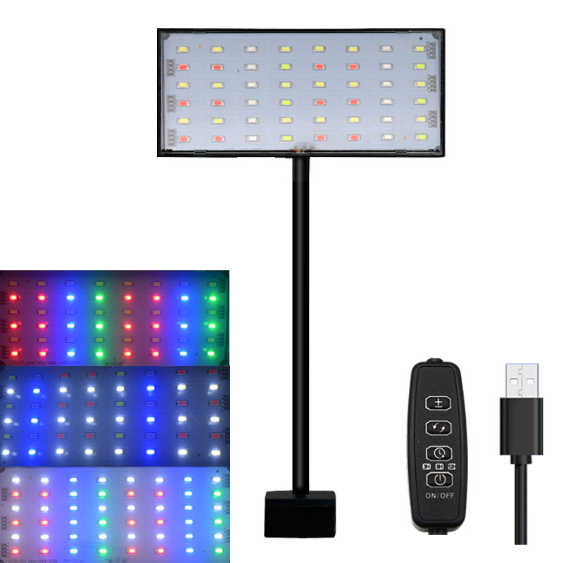 Aquarium Plant Grow Light - Lámpara LED de espectro completo para