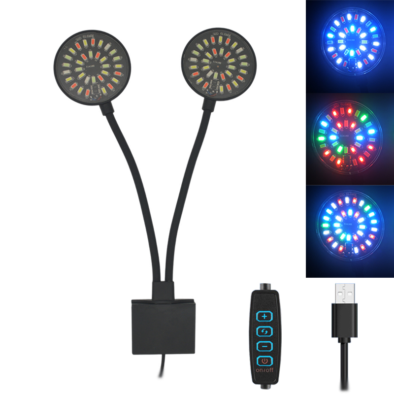Aquarium Plant Grow Light - Luz LED USB para acuario, lámpara