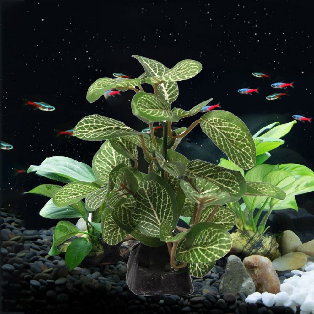 Planted Aquarium Jar - Seda decorativa realista bajo el agua