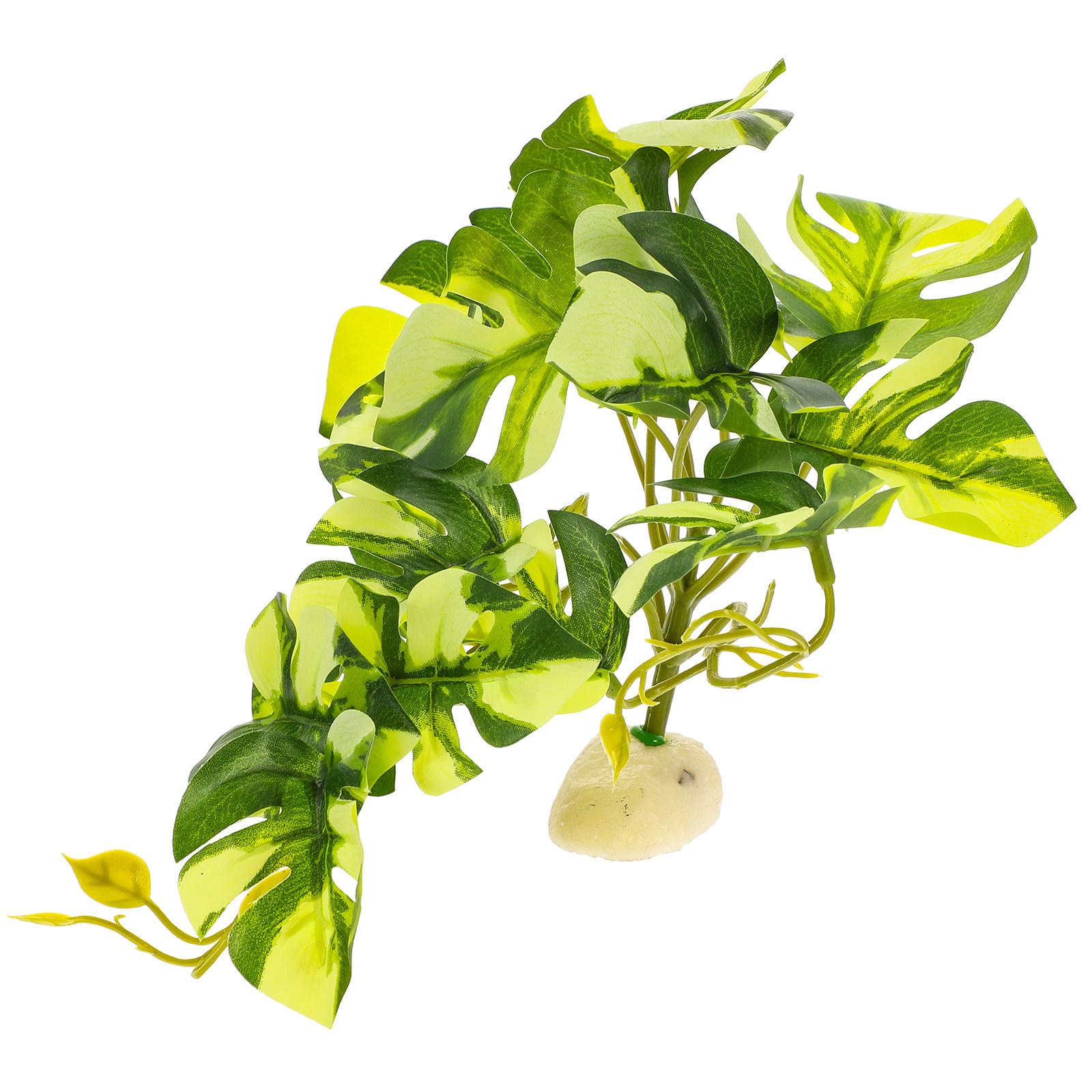 Aquarium Plant Ornament - Planta Artificial Realista de Resina para
