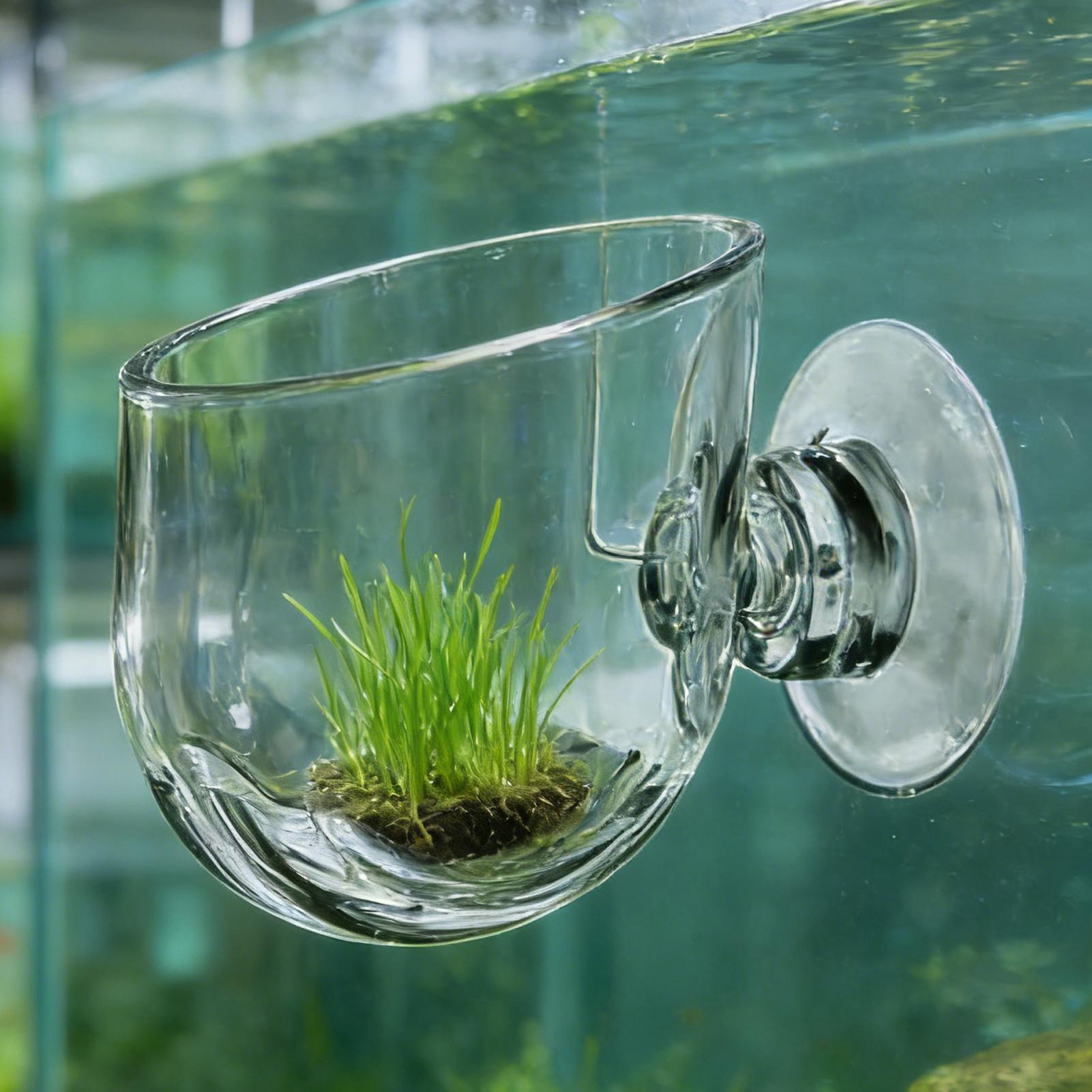 Aquarium Planted Background - Soporte de Acrílico para Plantas de