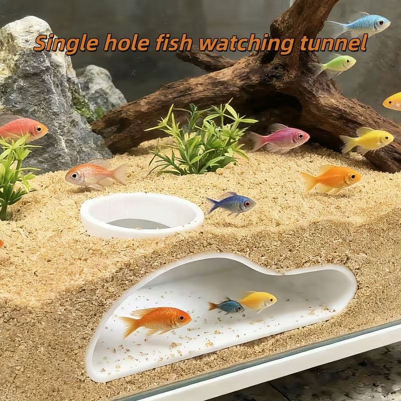 Aquarium Plant Live - Túnel Escondite para Peces Apcarium |