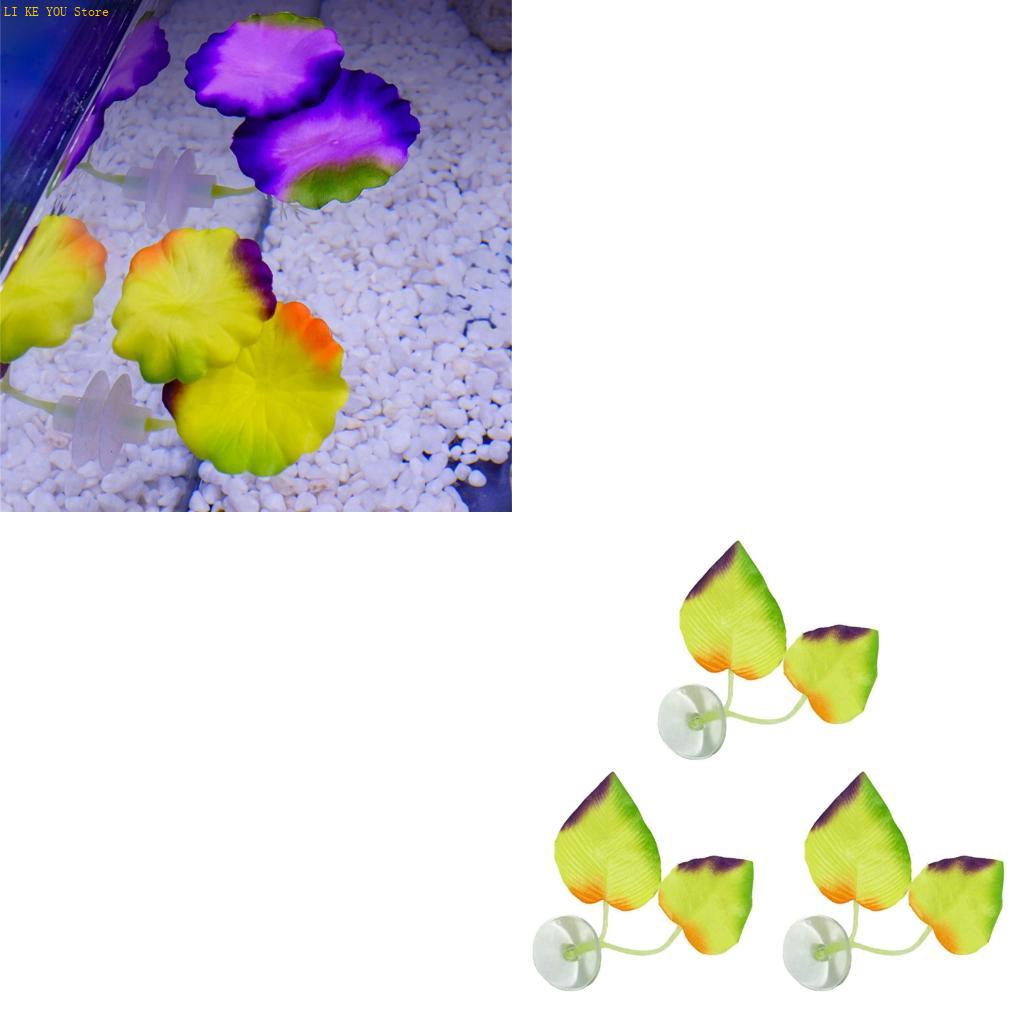 Aquarium Planted Background - W3JE, 3 uds., planta agua colorida