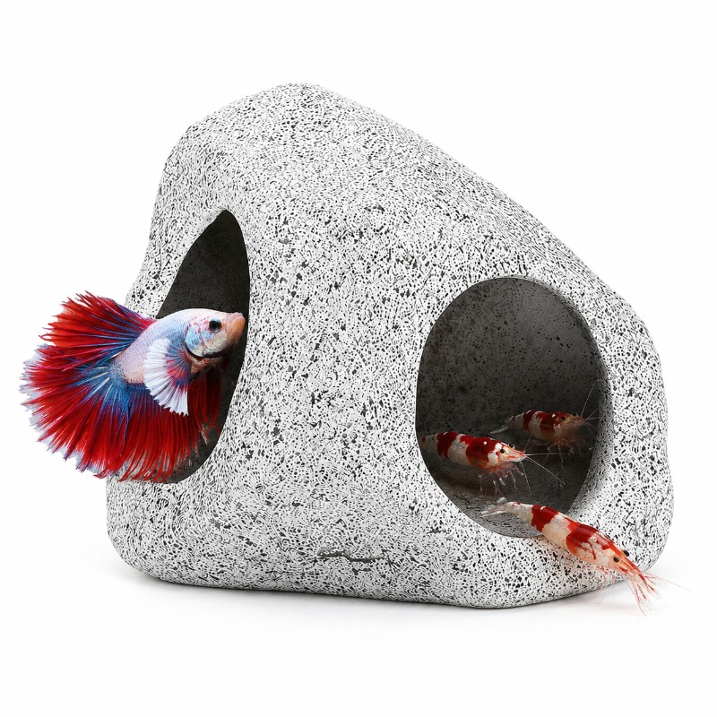 Aquarium Plant Rings - Cueva de Roca para Acuario, Decoración