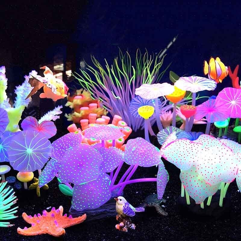 Decoración Subacuática para Ac - Aquarium Plant Live reseña y precio