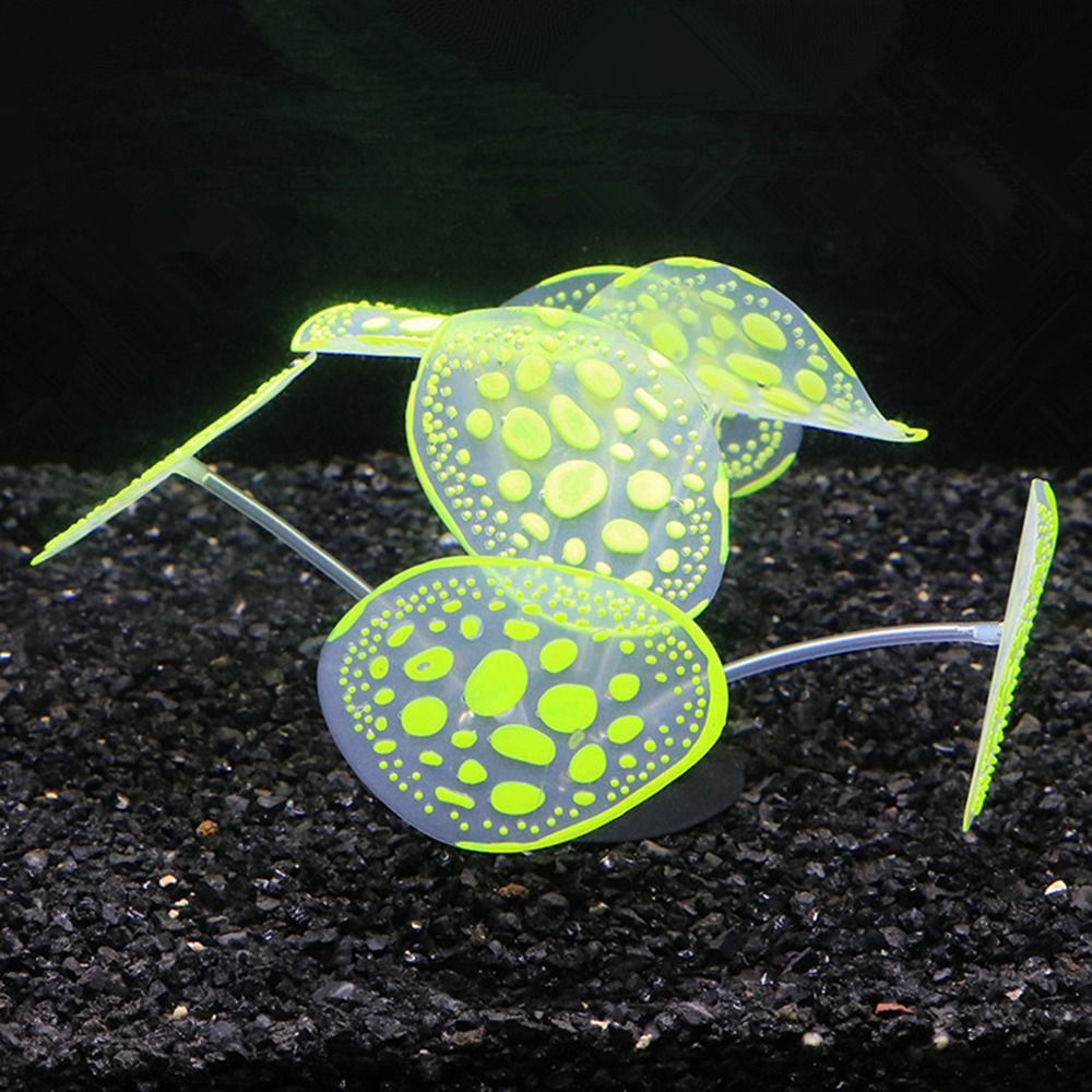 Plantas luminosas de silicona  - Aquarium Planet reseña y precio