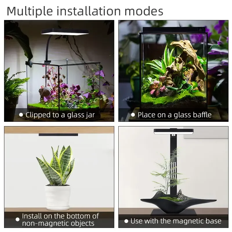 WEEK AQUA USB acuario luz plan - Aquarium Plant Ornament reseña y precio