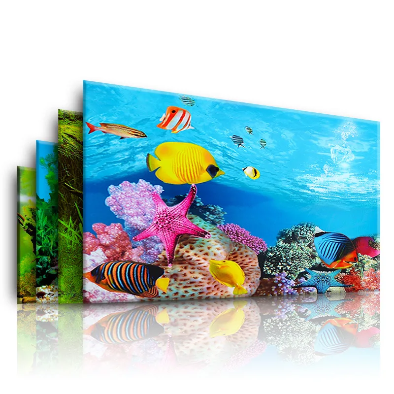 Fondo para acuario, pegatina 3 - Aquarium Planted Background reseña y precio
