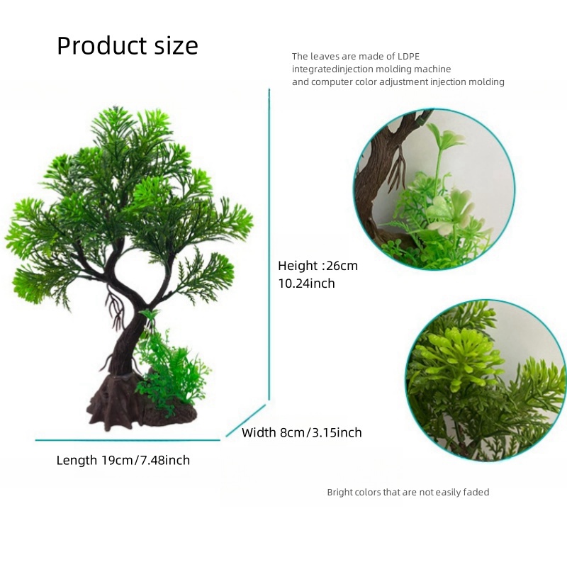 Plantas artificiales para deco - Aquarium Plant Live reseña y precio