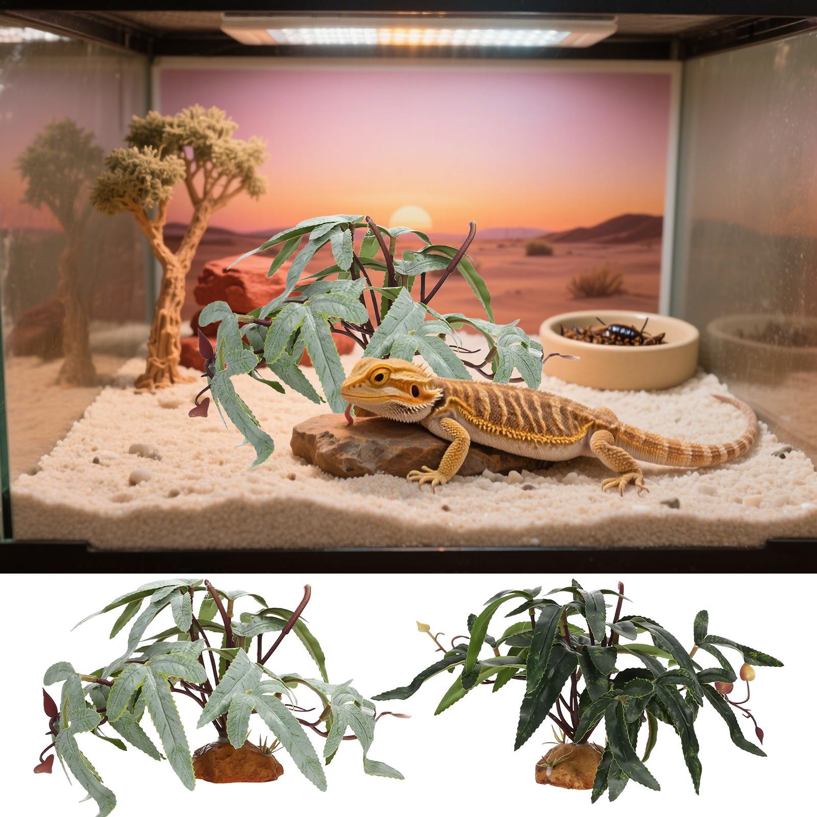 Plantas Artificiales para Rept - Aquarium Plant Ornament reseña y precio
