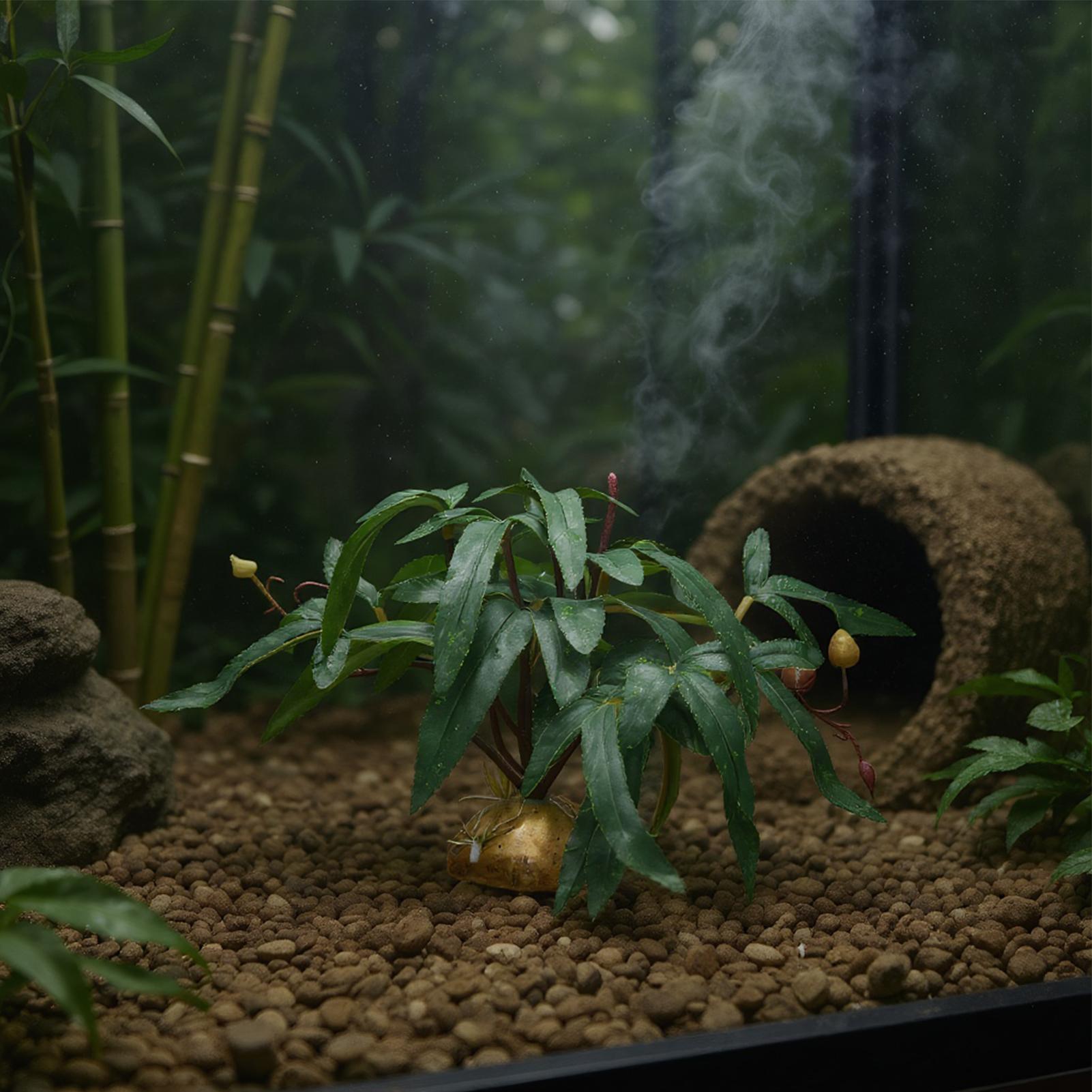 Plantas Artificiales para Rept - Aquarium Plant Ornament reseña y precio