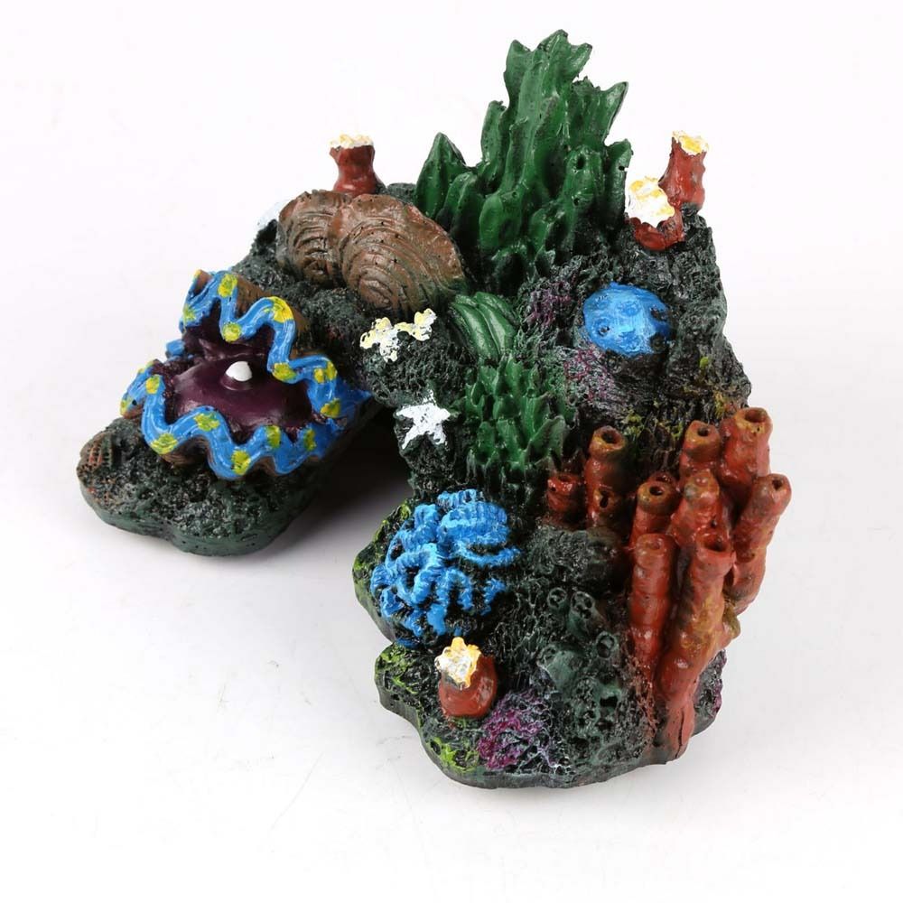 Adorno de tanque de peces simu - Aquarium Planted Background reseña y precio