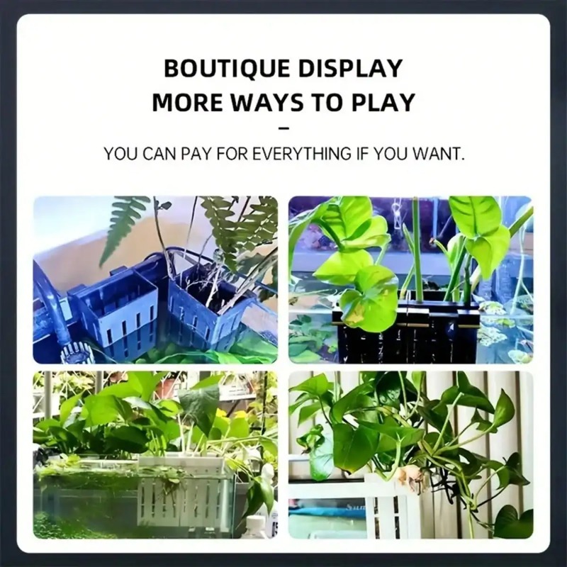 Soporte para Plantas de Acuari - Aquarium Plant Rings reseña y precio