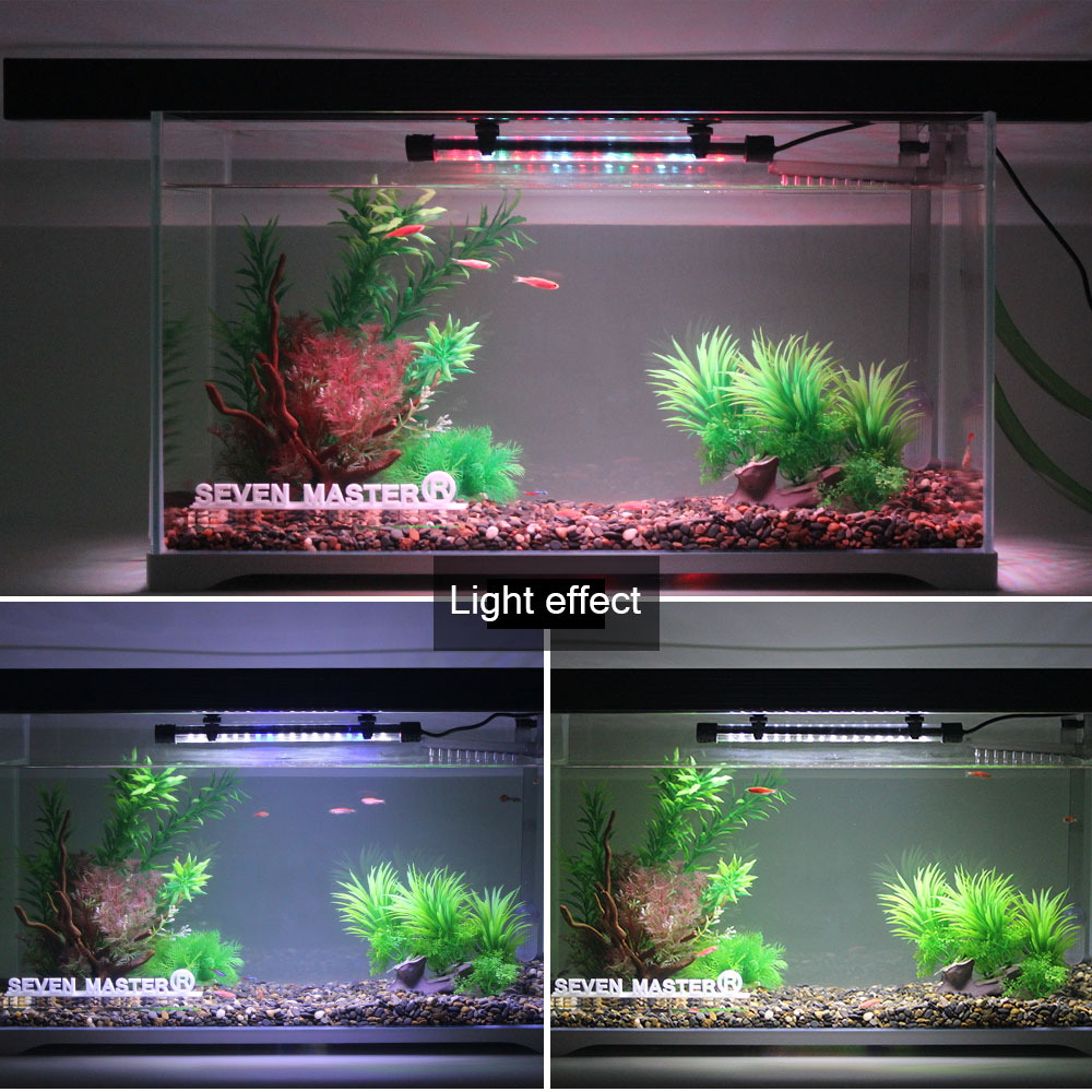Luz LED para acuario, lámpara  - Aquarium Plant Ornament reseña y precio