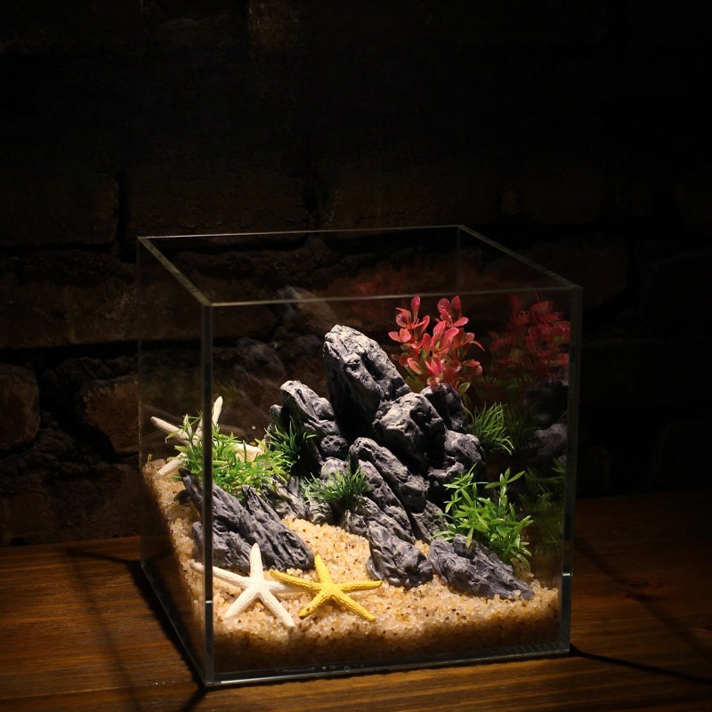 Decoración para Acuario, Simul - Aquarium Planted Background reseña y precio