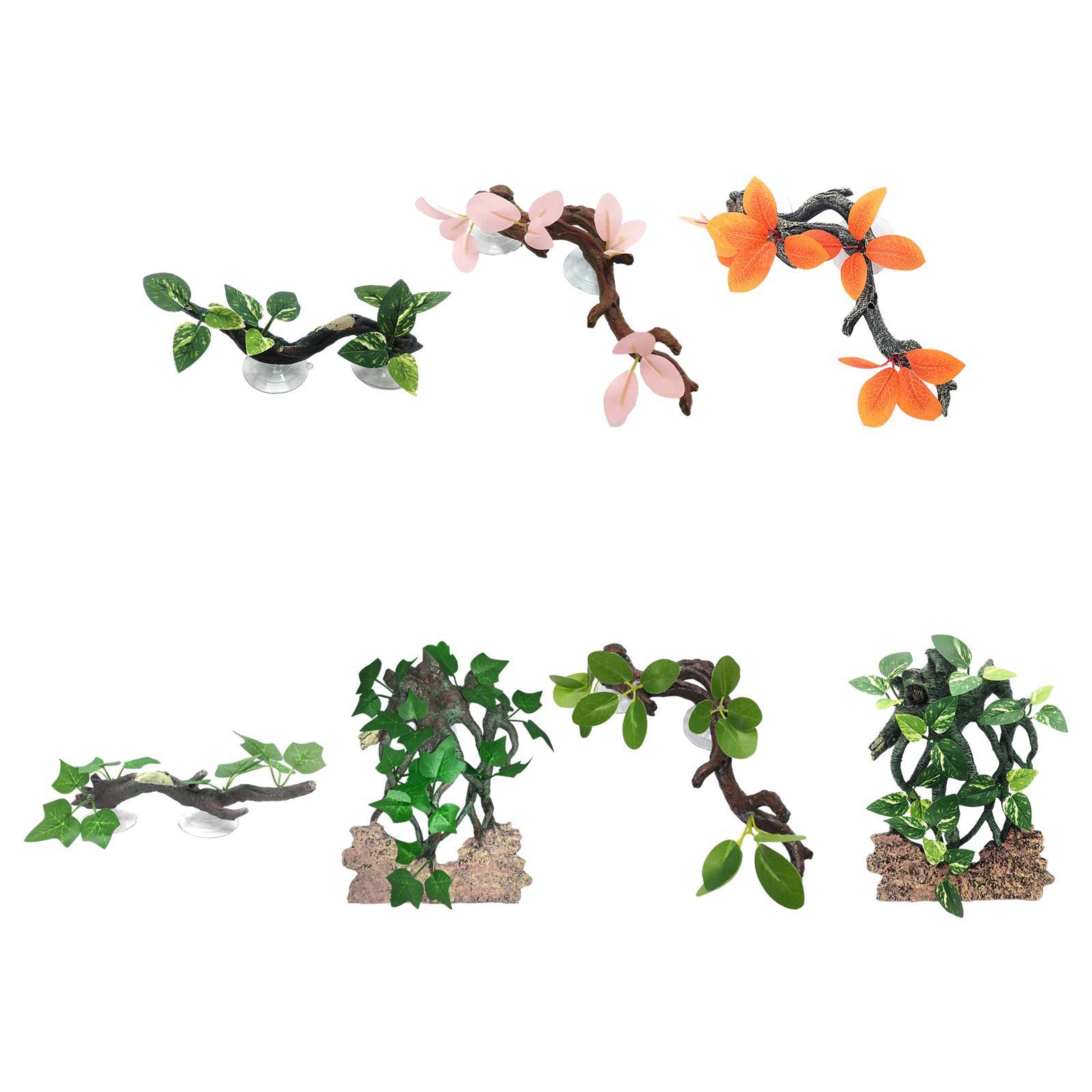 Gecko adorno de plantas para a - Aquarium Planted Background reseña y precio