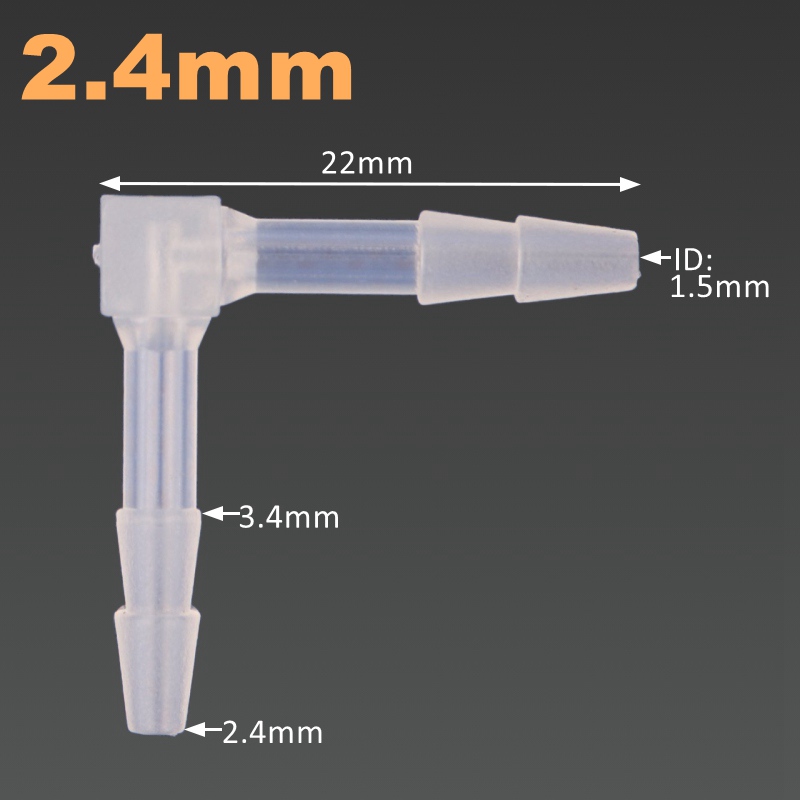 Conector acodado PP para acuar - Aquarium Planet reseña y precio