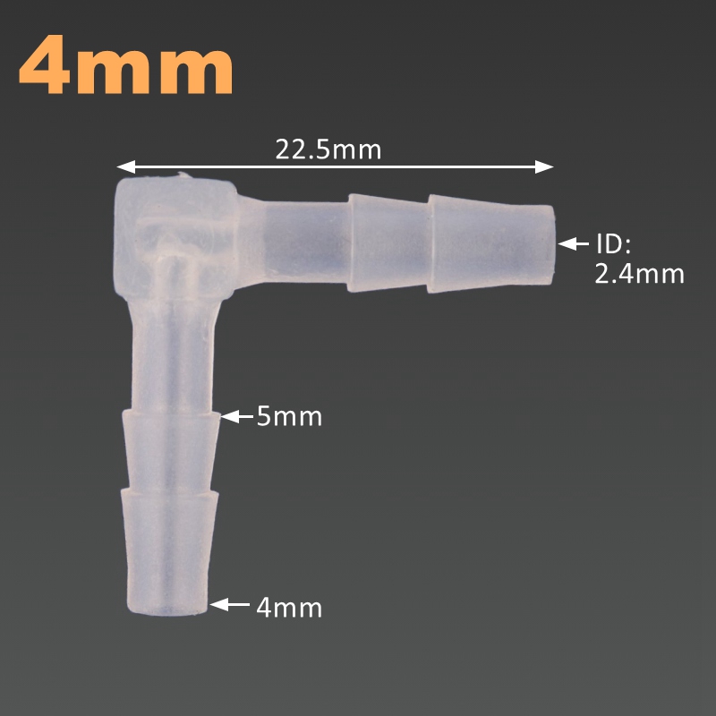 Conector acodado PP para acuar - Aquarium Planet reseña y precio