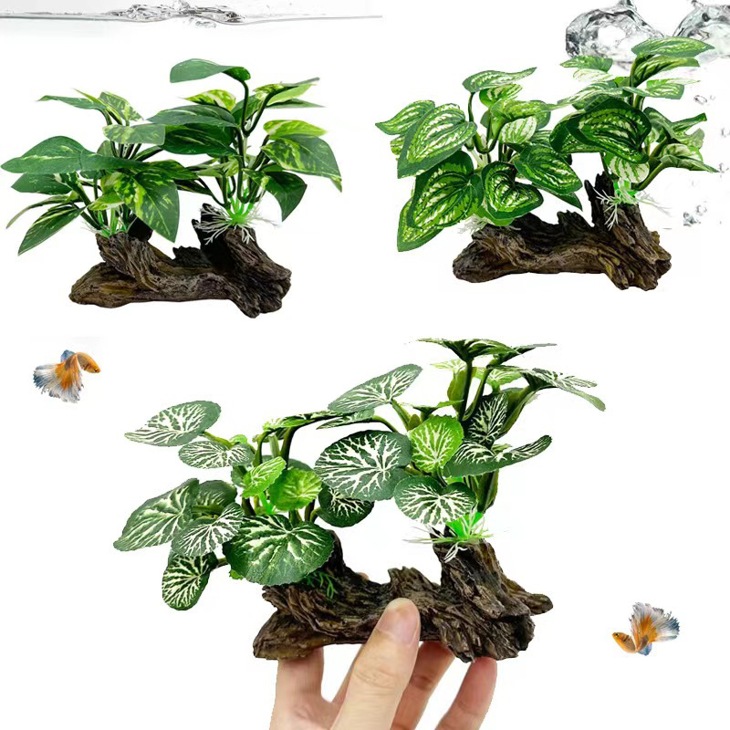 Hierba Artificial subacuática  - Aquarium Planted Background reseña y precio