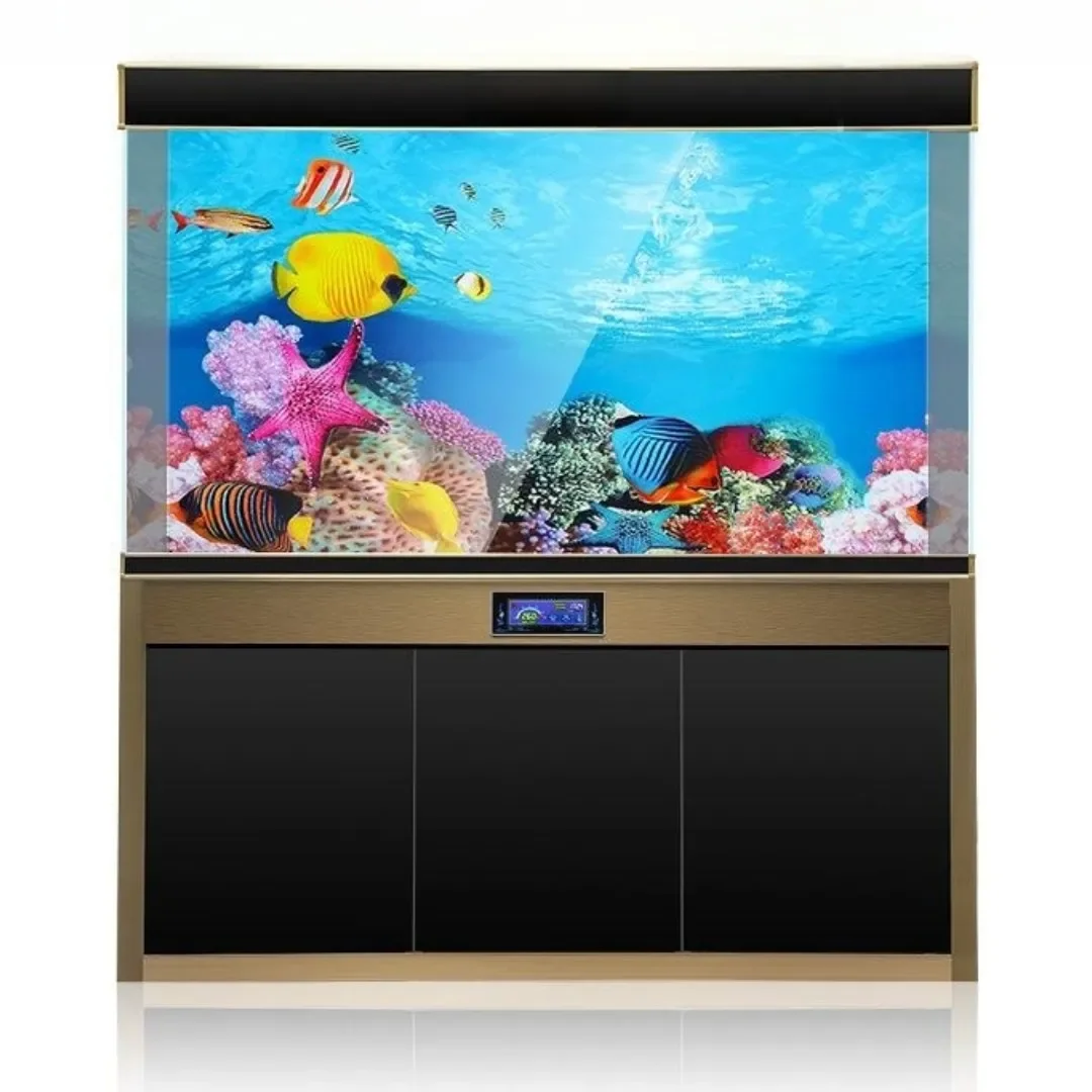 Fondo acuario pegatina 3D cart - Aquarium Planted Background reseña y precio