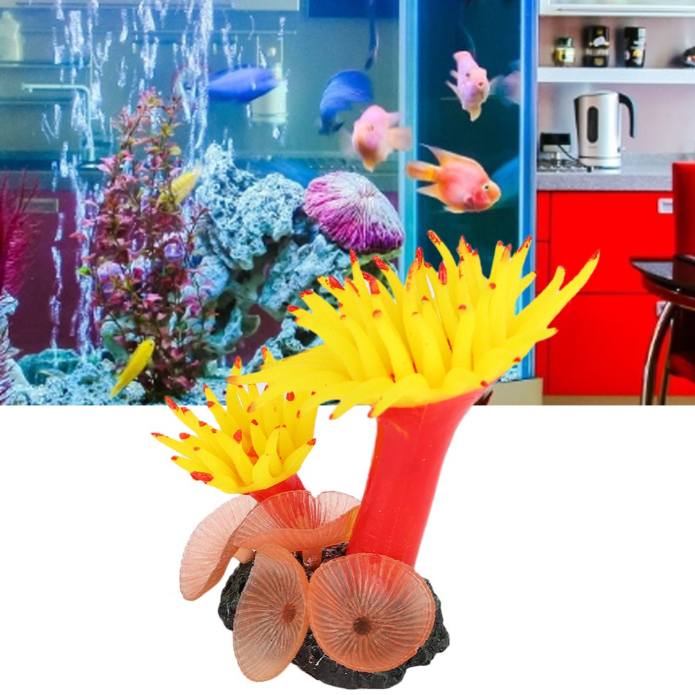 Planta Artificial de Color Bri - Aquarium Planted Background reseña y precio