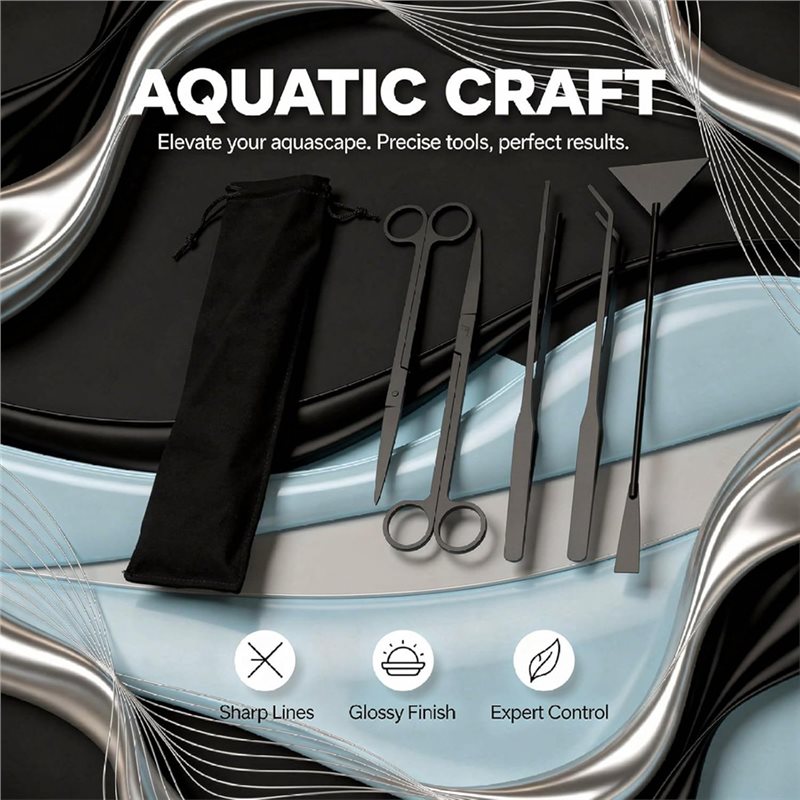 PHFU-Para Plantas Acuáticas, I - Planted Aquarium Tool Kit reseña y precio