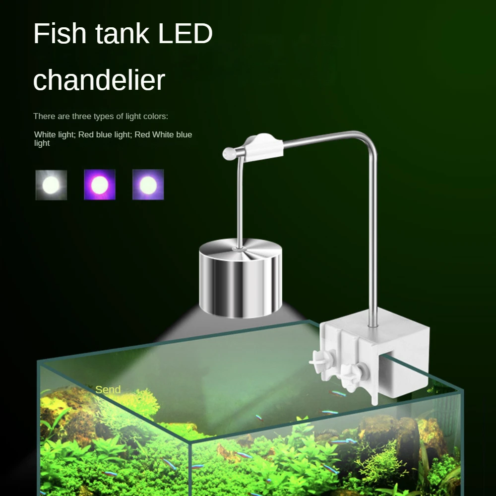 Mini lámpara de aluminio con c - Planted Aquarium Jar reseña y precio