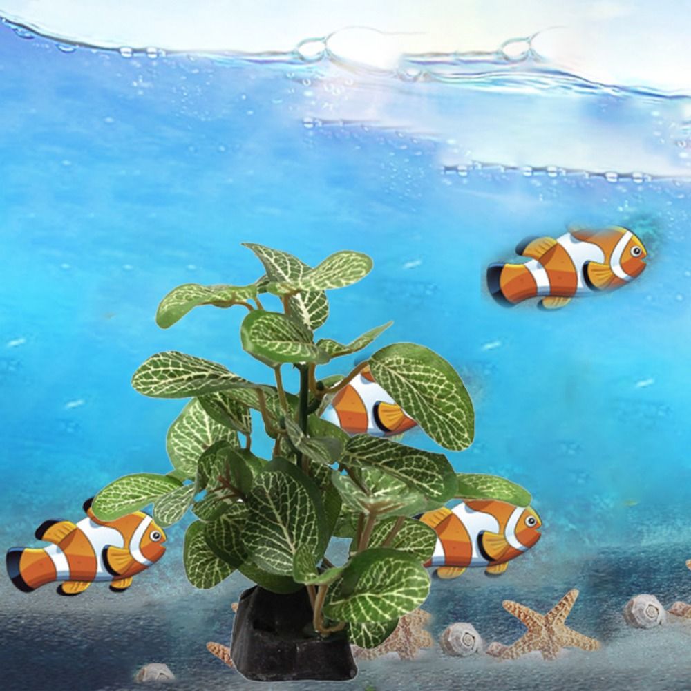 Seda decorativa realista bajo  - Planted Aquarium Jar reseña y precio