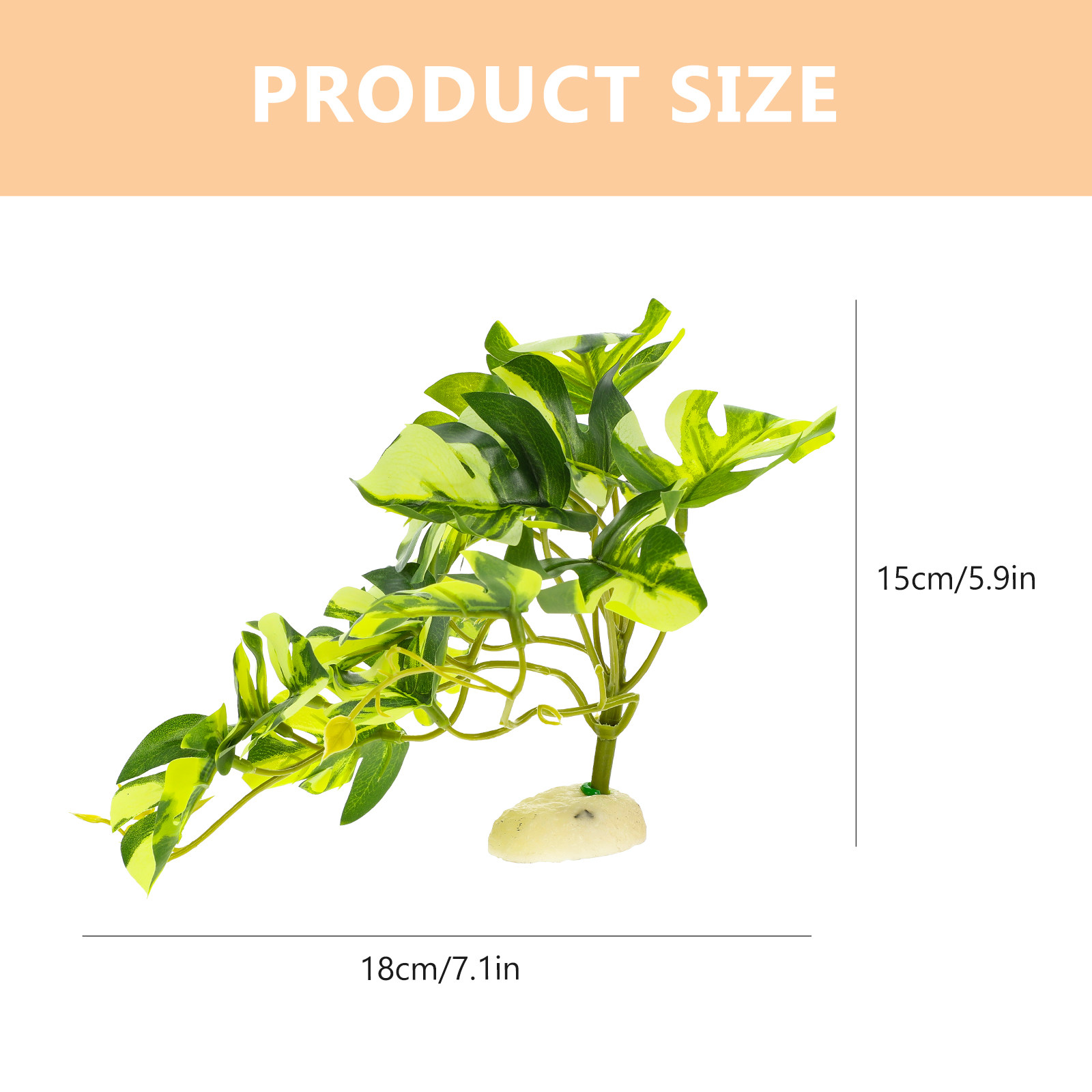 Planta Artificial Realista de  - Aquarium Plant Ornament reseña y precio