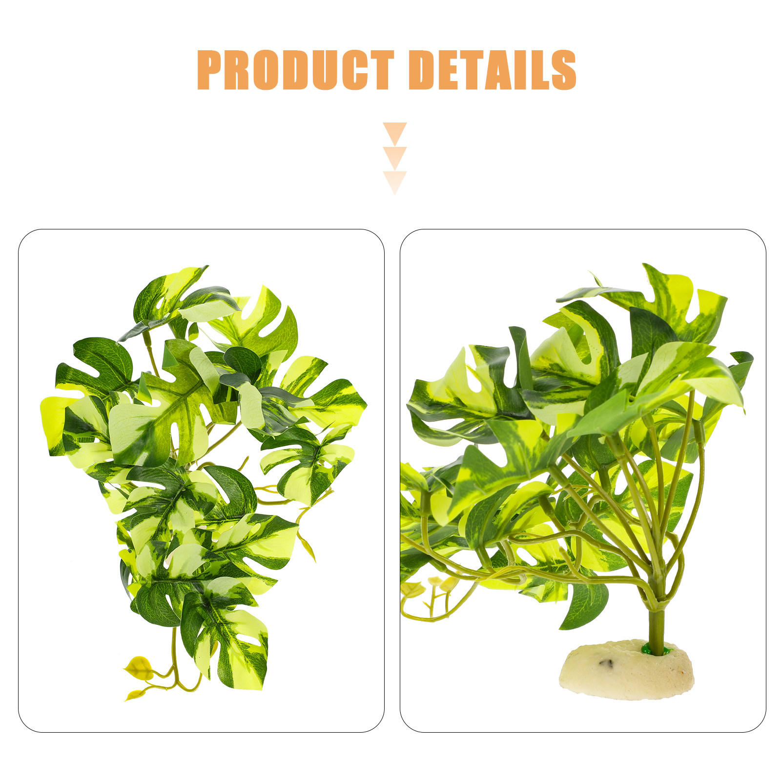 Planta Artificial Realista de  - Aquarium Plant Ornament reseña y precio