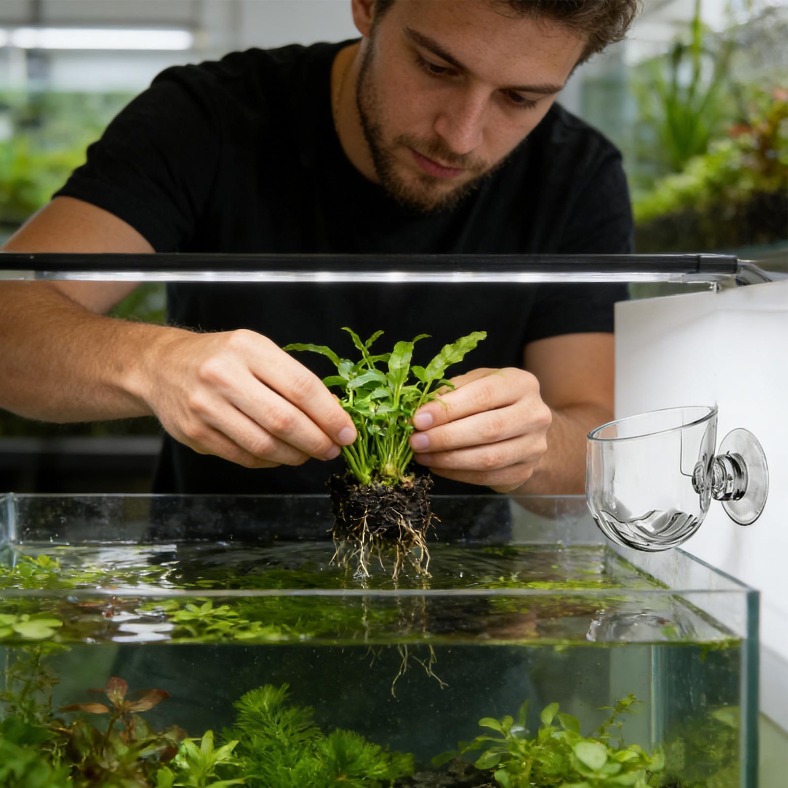 Soporte de Acrílico para Plant - Aquarium Planted Background reseña y precio