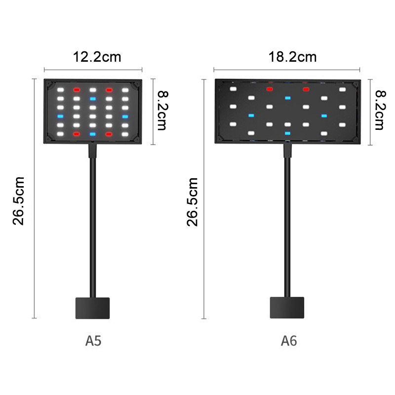 Luz LED USB para acuario, lámp - Aquarium Plant Grow Light reseña y precio