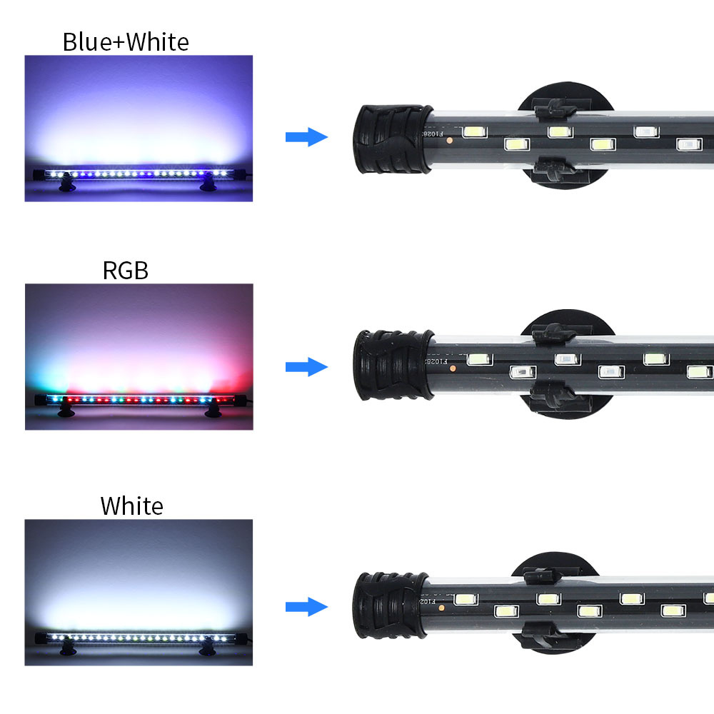 Luz LED para acuario de 90-260 - Aquarium Plant Grow Light reseña y precio