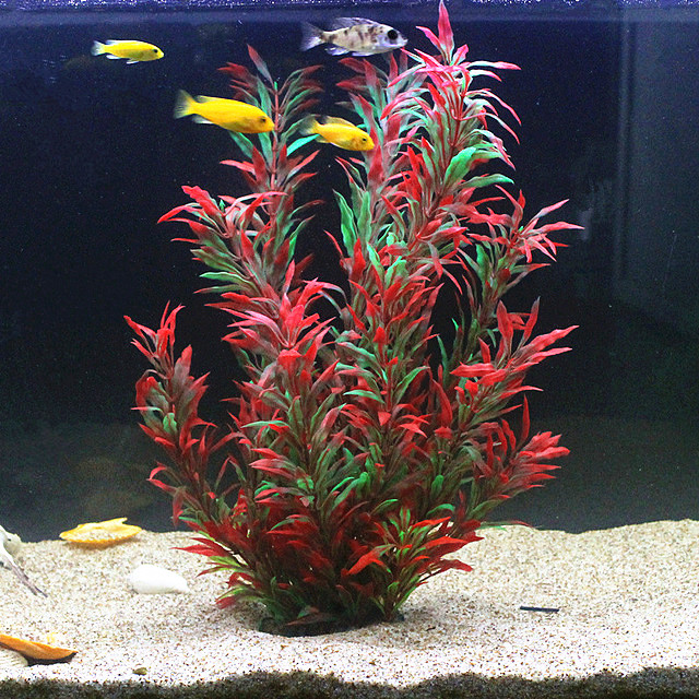 Plantas Artificiales para Acua - Aquarium Plant Ornament reseña y precio