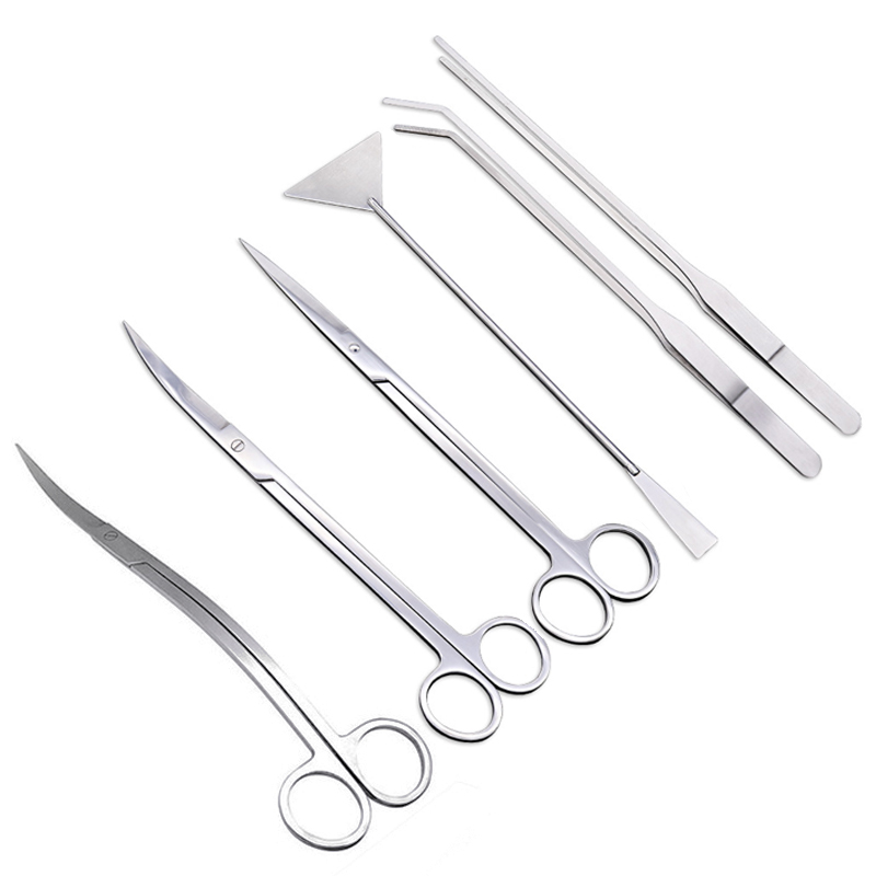 Tijeras para acuario, pinzas,  - Planted Aquarium Tool Kit reseña y precio