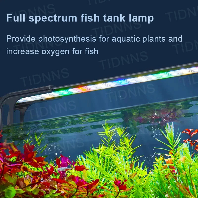 Luz Led para acuario, iluminac - Aquarium Plant Grow Light reseña y precio